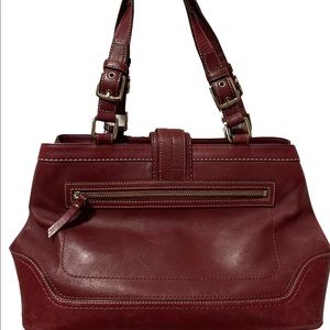 Coach leather bag